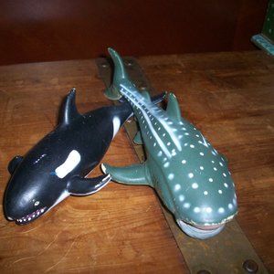Killer Whale Whale Shark TOYI Black Orca Toy Figure Fish Ocean Sea Marine Life 8